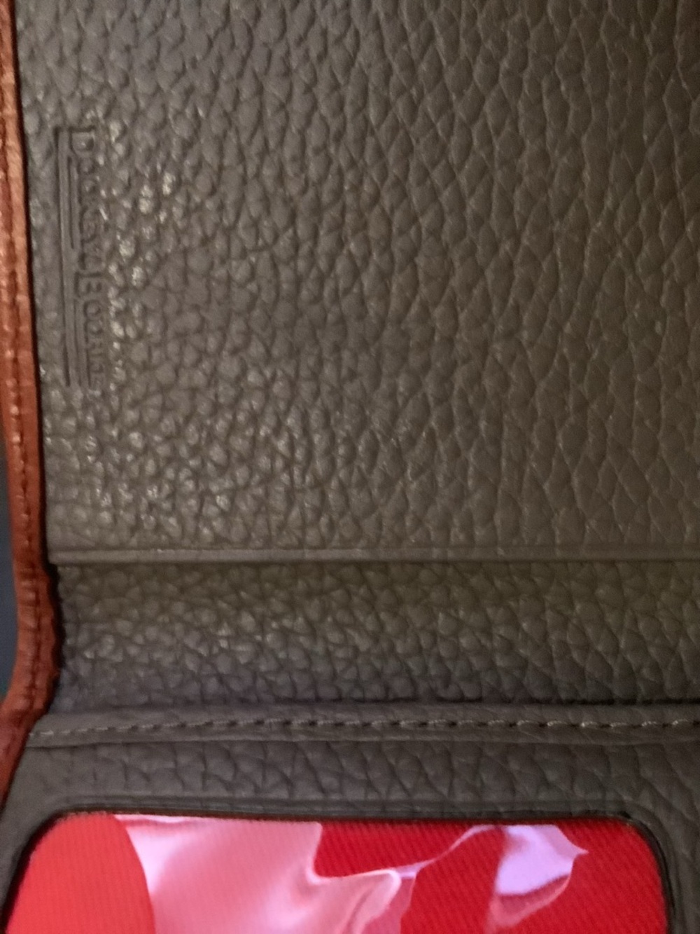 Dooney & Bourke Pebble Grain Continental Clutch - Picture 4 of 4